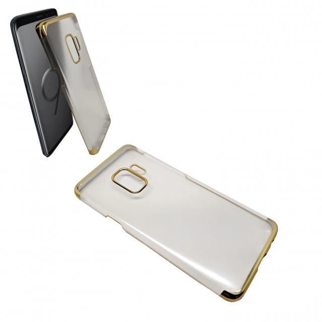 SAMSUNG S9 CLEAR 7 CASE GOLD